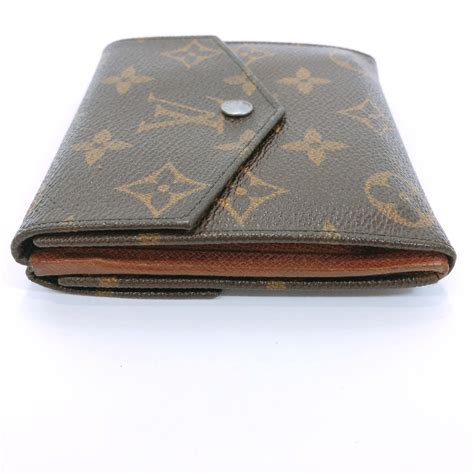 louis vuitton button wallet